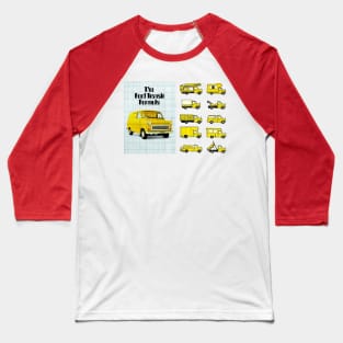 FORD TRANSIT - brochure options Baseball T-Shirt